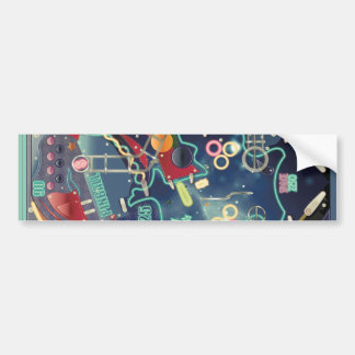 Pinball Machine Bumper Sticker