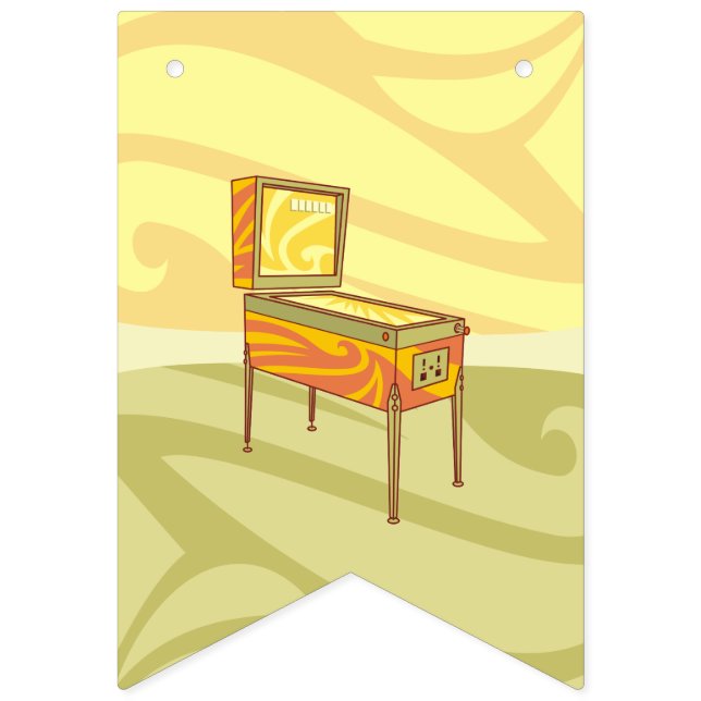 Pinball machine bunting  (Thirteenth Flag)
