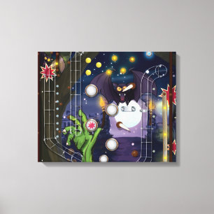 Pinball Machine Canvas Print