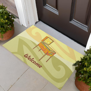 Pinball machine doormat