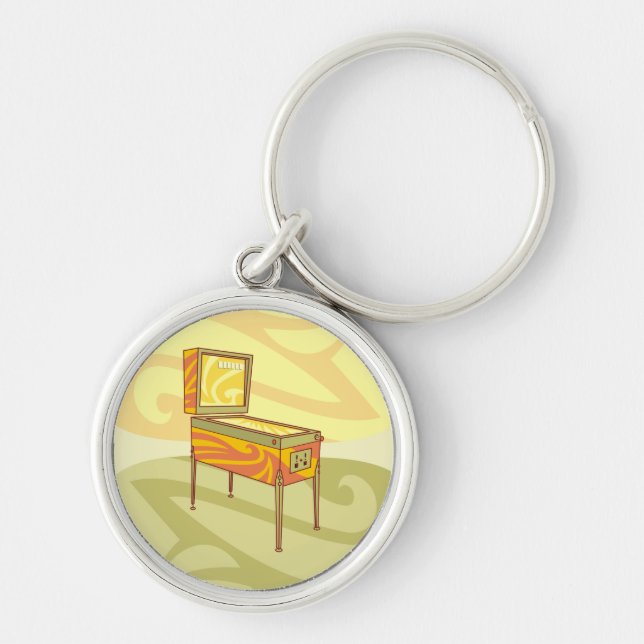 Pinball machine key ring (Front)