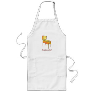 Pinball machine long apron
