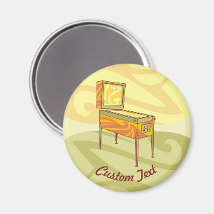 Pinball machine magnet