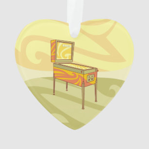 Pinball machine ornament