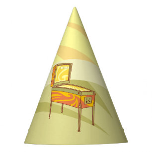 Pinball machine party hat