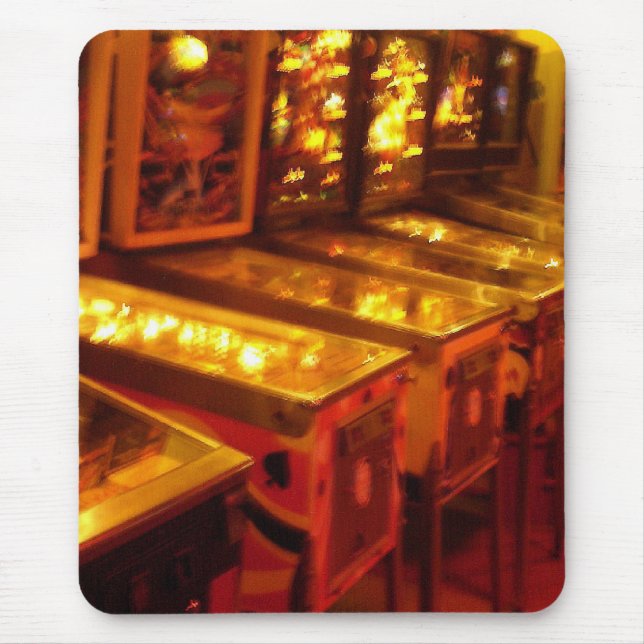 Pinball Machines Mouse Mat (Front)