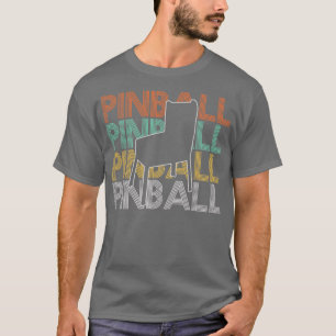 Pinball Pinball Machine Vintage T-Shirt