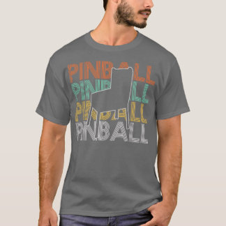 Pinball Pinball Machine Vintage T-Shirt