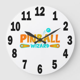 Pinball Player Acrylic Round Wall Clock #9