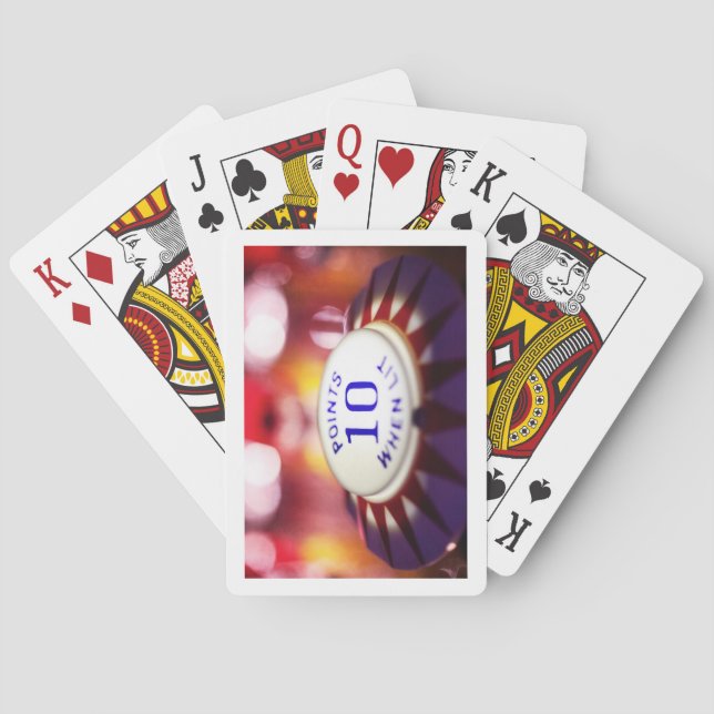 pinball playing cards (Back)