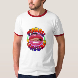 Pinball Pleasures Red Ringer T T-Shirt