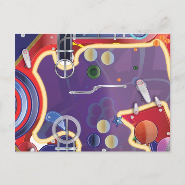 Pinball Postcard (Front)
