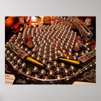pinball poster Multiball!