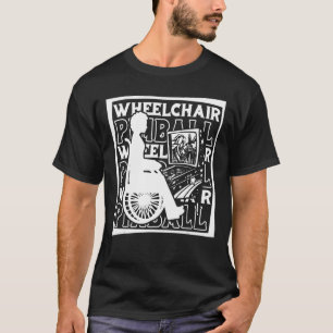 Pinball Wheelchair - Arcade Game Machine Retro Pin T-Shirt