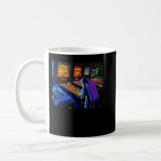 Pinball Wizard Classic T Shirt Coffee Mug (Left)