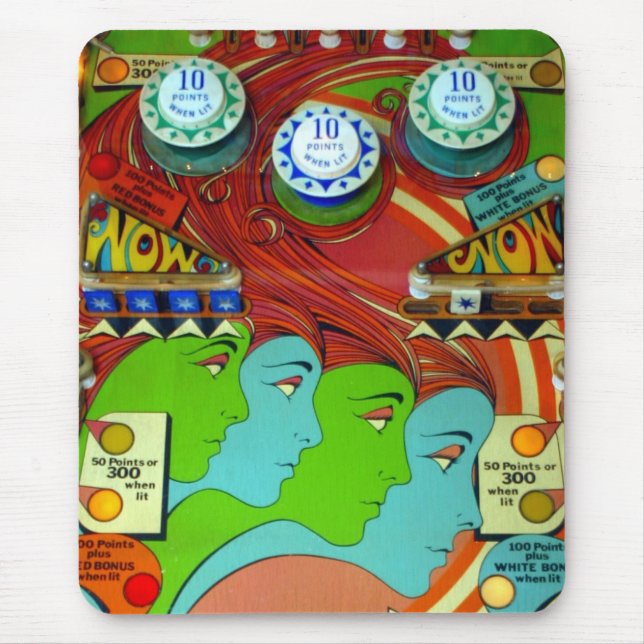 Pinball Wizard II Mouse Mat (Front)