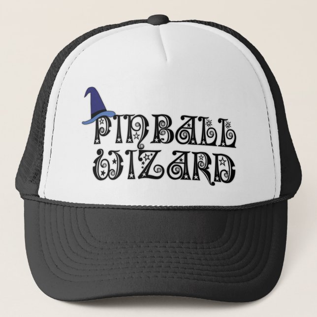 Pinball Wizard Trucker Hat (Front)