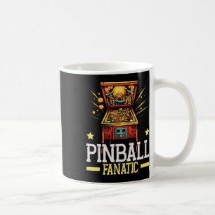Pinbyll Machine Arcade Game Gamer Clic Video Game Coffee Mug