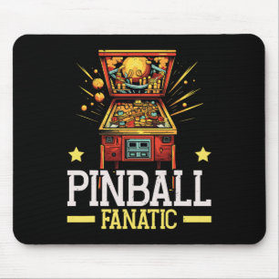 Pinbyll Machine Arcade Game Gamer Clic Video Game Mouse Mat