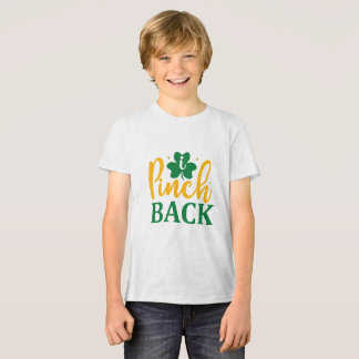 Pinch Back – Funny St. Patrick’s Day Kids’ T-Shirt Tri-Blend Shirt