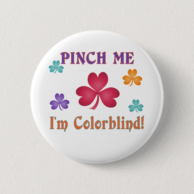 Pinch Me 6 Cm Round Badge (Front)