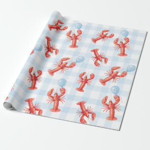 Pinch Me I’m One Lobster Wrapping Paper