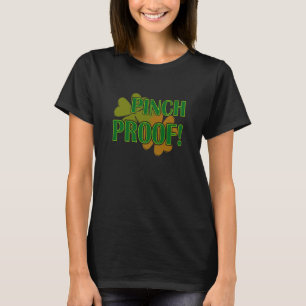 Pinch Proof C Shamrock St Patrick's Day T-Shirt