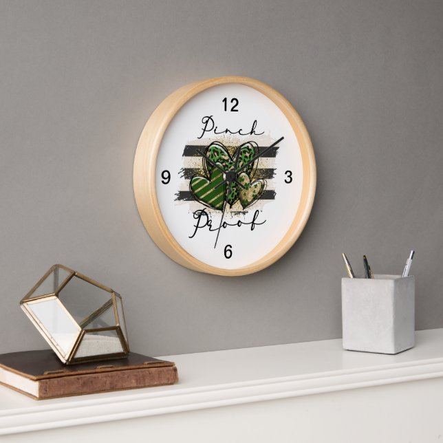 Pinch Proof Irish Pack Clock (Office)