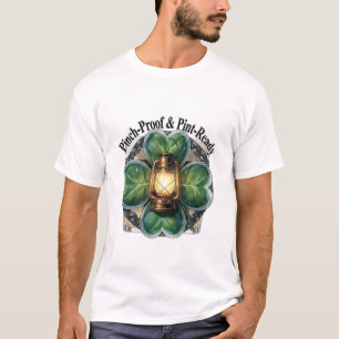 Pinch-Proof Lantern Clover T-Shirt “Pinch-Proof'