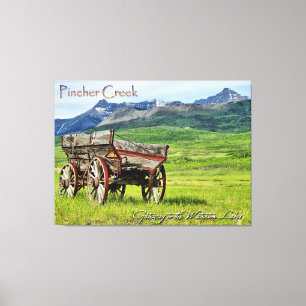 Pincher Creek Alberta Canvas Print