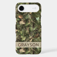 Pine and Leaves Camouflage Personalised