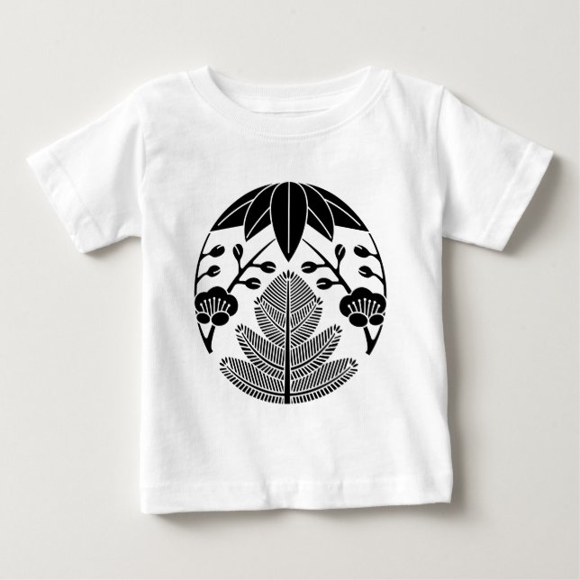 Pine-Bamboo-Plum Baby T-Shirt (Front)
