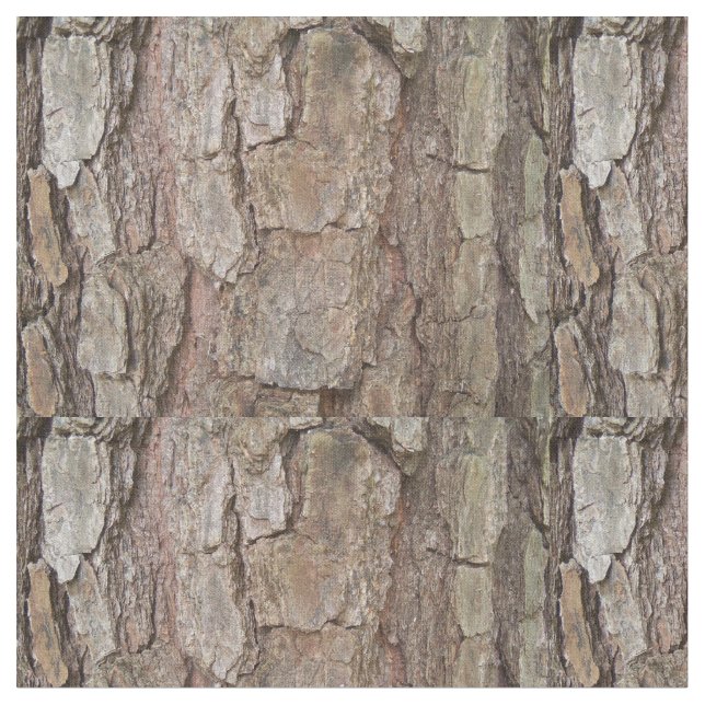 Pine bark fabric (Close Up)