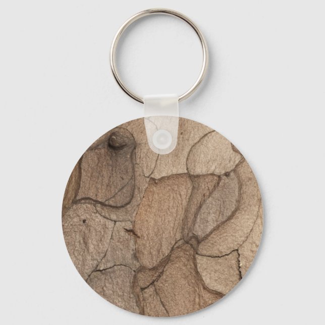 Pine bark key ring (Front)