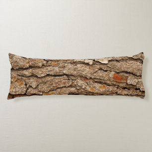 Pine Bark Texture Body Cushion