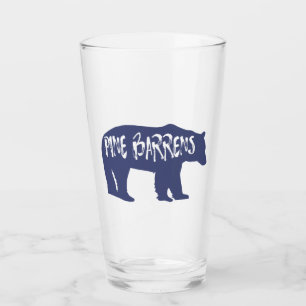 Pine Barrens Bear Glass