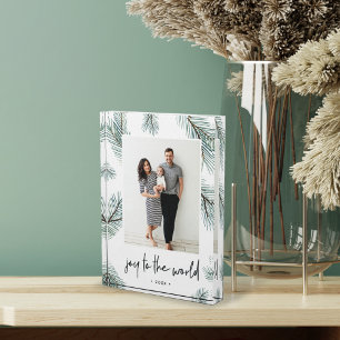 Pine Boughs   Holiday Photo Block