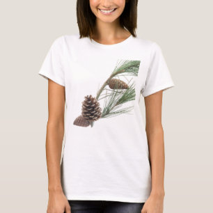 Pine branch with the cones T-Shirt
