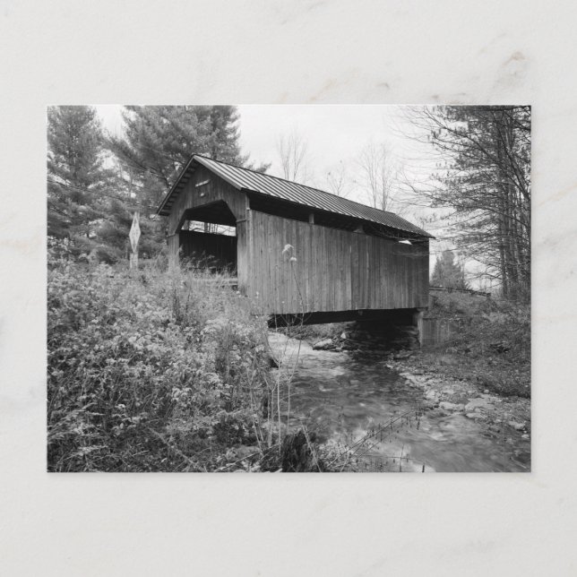 Pine Brook Bridge Postcard (Front)