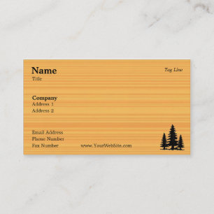 Pine Business Card