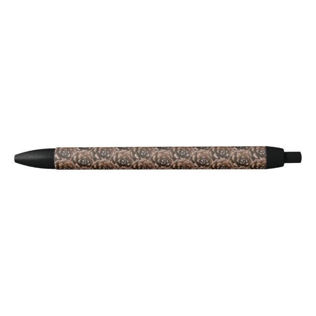 Pine cone black ink pen (Front)