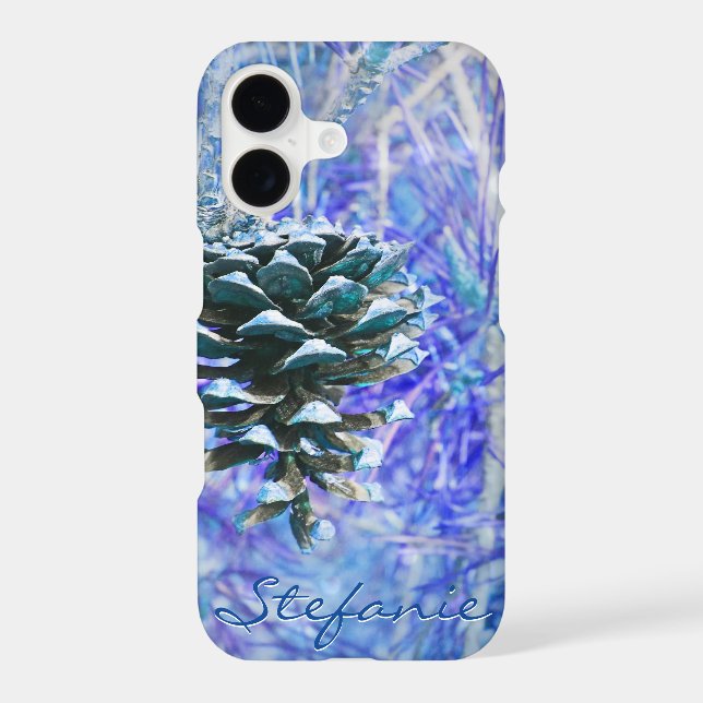 Pine Cone (blue) (Back)