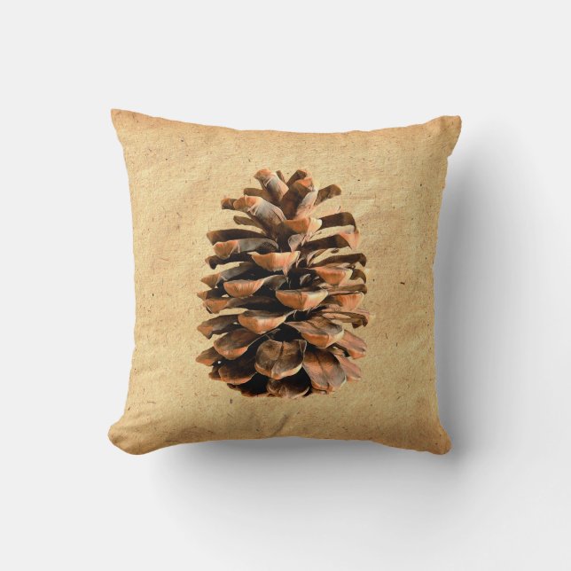 Pine Cone Cushion (Front)