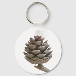 Pine cone key ring