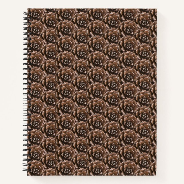 Pine cone notebook (Front)