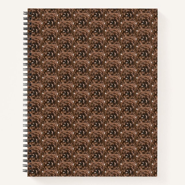 Pine cone notebook (Front)
