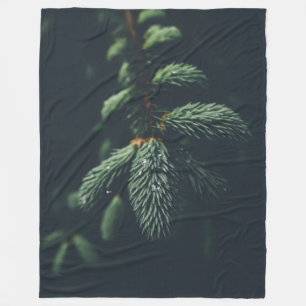 PINE CONES FLEECE BLANKET