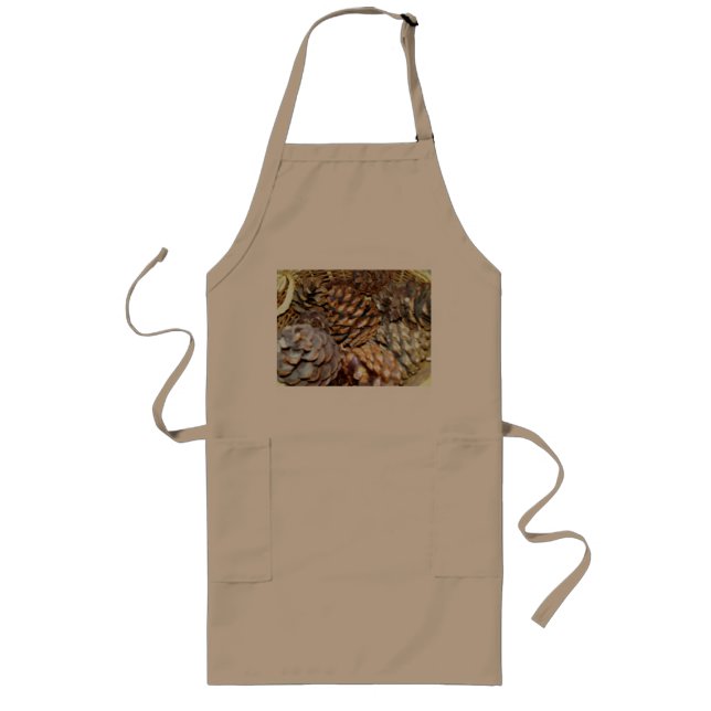 Pine Cones, Long Apron (Front)