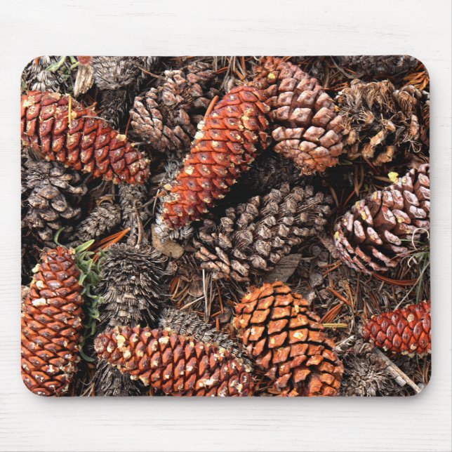 Pine Cones Mouse Mat (Front)
