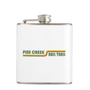 Pine Creek Rail Trail Hip Flask